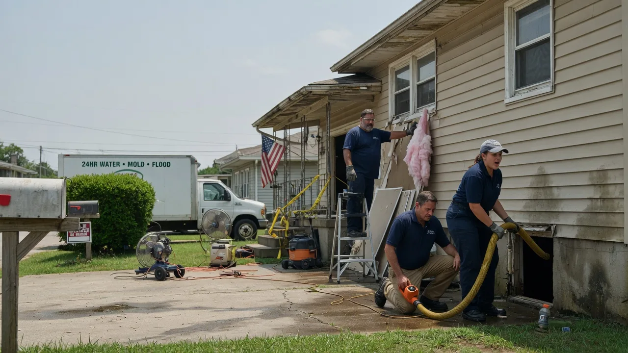 Water Damage Repair in Newhall, IA near me
